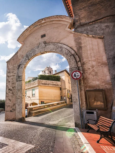 Puerta Entrada Antigua Zona Montalto Castro Italia — Foto de Stock