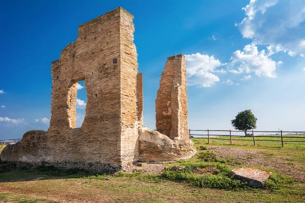 Etruskische Ruinen Archäologischen Park Von Vulci Italien — Stockfoto