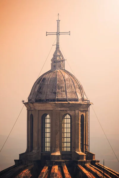 Lantern Dome Basilica Santa Margherita Montefiascone Italy — Stock Photo, Image