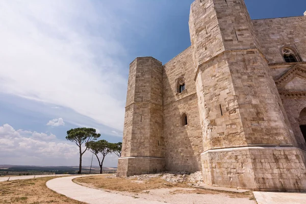 Andria Italia Junio 2021 Detalle Castel Del Monte Federico Suabia — Foto de Stock