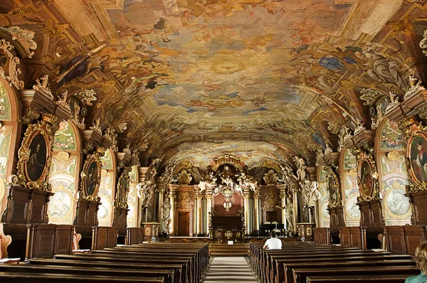 Aula Leopoldina Wroclaw Egyetemen. Lengyelország. — Stock Fotó