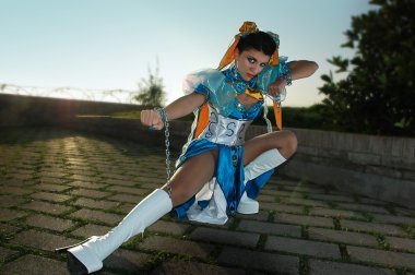 Cosplayer Chun-li