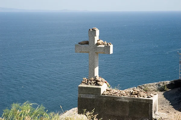 Krzyż, począwszy od drogi do Santiago — Zdjęcie stockowe
