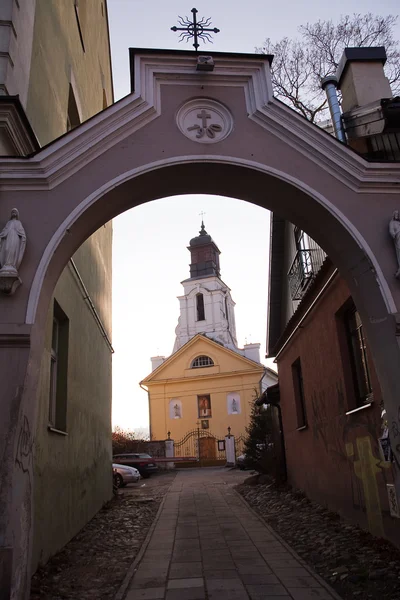 Kostel svatého Bartoloměje v Uzupis — Stock fotografie