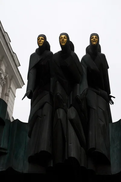 Três Musas de Vilnius — Fotografia de Stock