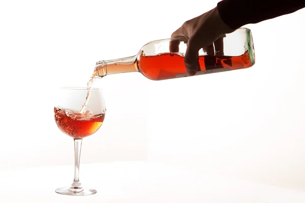 A glass of wine — Stock Photo, Image