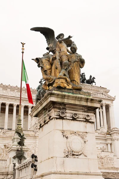 Vittoriano oder Altar des Vaterlandes — Stockfoto