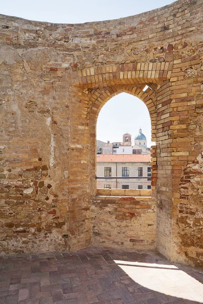 Aragonese slott av Ortona — Stockfoto