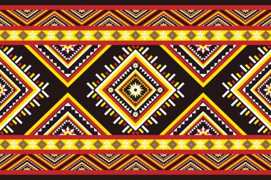 Vektör seamless etnik tribal modeli