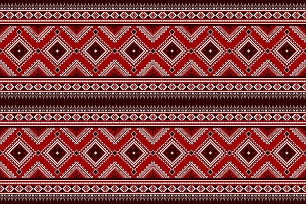 Geleneksel Güneybatı Geometrik Soyut Etnik Düzen. Aztek Amerikalı Meksikalı Navajo kabilesi kusursuz. Boho Hint dokusu süslemesi örülmüş tekstil baskı halısı modası için kusursuz kumaş tasarımı