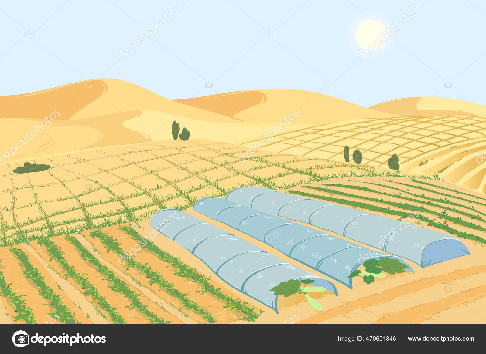 砂漠化 Vector Art Stock Images Depositphotos 砂漠化 Vector Art Stock Images Depositphotos