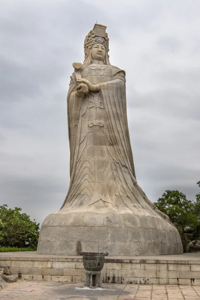 Estatua de Matsu en la isla de Meizhou, provincia de Fujian —  Fotos de Stock