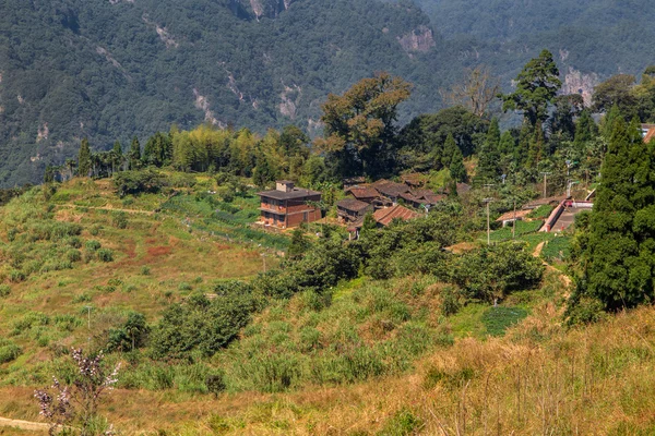 Genting Scenic Área Ubicada Provincia Fujian Pico Qingyun Del Condado —  Fotos de Stock