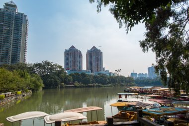 Çin Fuzhou Batı Gölü