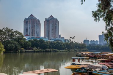 Çin Fuzhou Batı Gölü