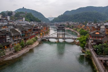 Tuojiang nehir Fenghuang, Çin