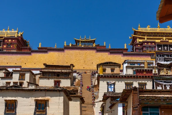 Songzanlin rahipleri Yunnan — Stok fotoğraf