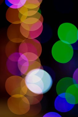 Güzel Çokrenkli Bokeh Arkaplanı