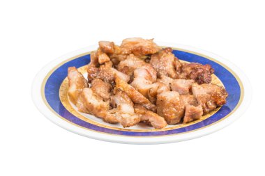 kavrulmuş domuz eti 