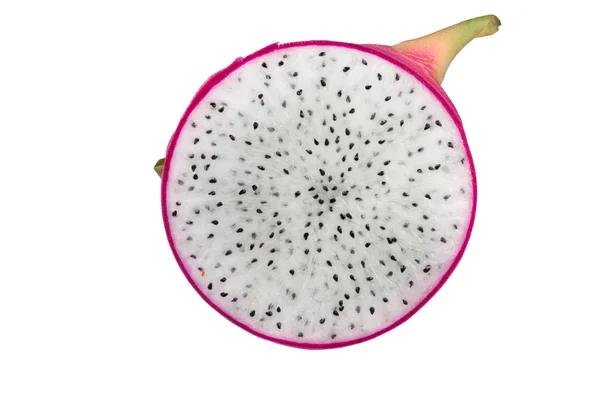 Drachenfrucht isoliert auf weißem Hintergrund — Stockfoto