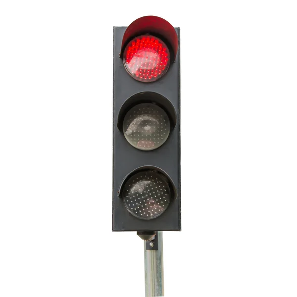 Trafik sinyalleri izole kırmızı