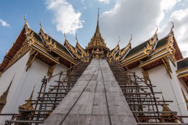 Tapınakta Grand Palace Emerald Buddha (Wat Phra Kaew), Bangkok, 