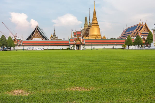 Wat Phra Kaew, Templo da Esmeralda Buda, Bangkok, Tailândia. — Fotografia de Stock