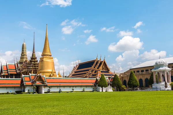 Wat Phra Kaew, Templo da Esmeralda Buda, Bangkok, Tailândia. — Fotografia de Stock