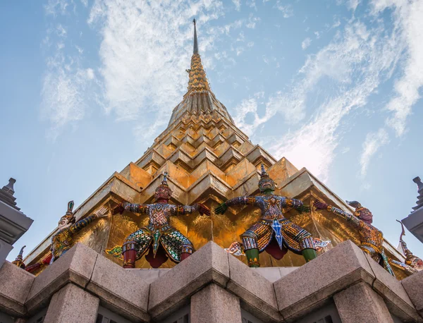 Giant Guardian in Wat Phra Kaew temple ,bangkok,thailand — Stock Photo, Image