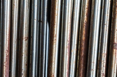 Doku ve arka plan üzerinde eski katlanır sandalye