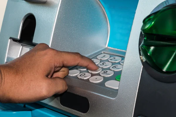 Tryck på Thailand Atm tangentbord Stockbild