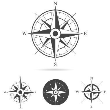 Compass Rose Vector Collection clipart