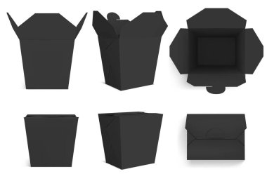 Download Wok Box Mockup Free Vector Eps Cdr Ai Svg Vector Illustration Graphic Art