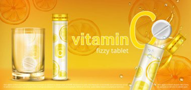 C vitamini ile ayrıştırılabilir çözünür tablet