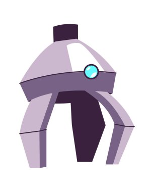 Manipülasyon için metal kol, bir robotun parçası