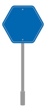 Sarı yol işareti, üçgen trafik sembolü