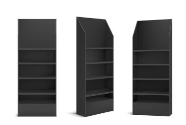 Kara POS süpermarket vitrini