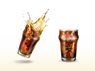 Kola, soda, soğuk çay ya da buzlu kahve.