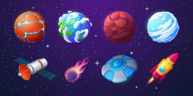 Dünya, yabancı gezegenler, roket, UFO, meteor
