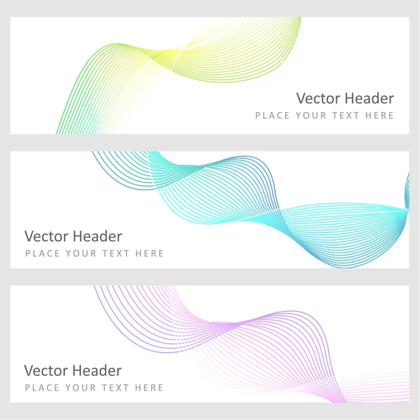 Set  abstract vector background — Stock Vector