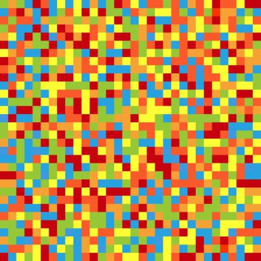 Renkli pixelated arka plan