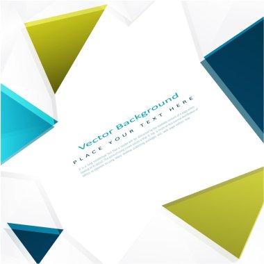 Vektör arka plan renk üçgen ile