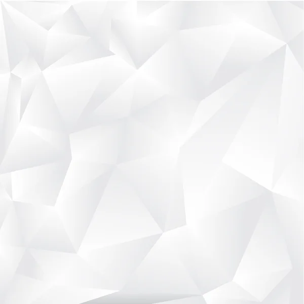 白い三角形のベクトルの背景 — ストックベクタ
