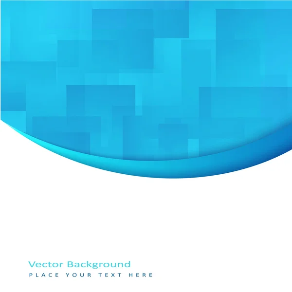 Abstrakt vektor bakgrund med genomskinlig rektangel — Stock vektor