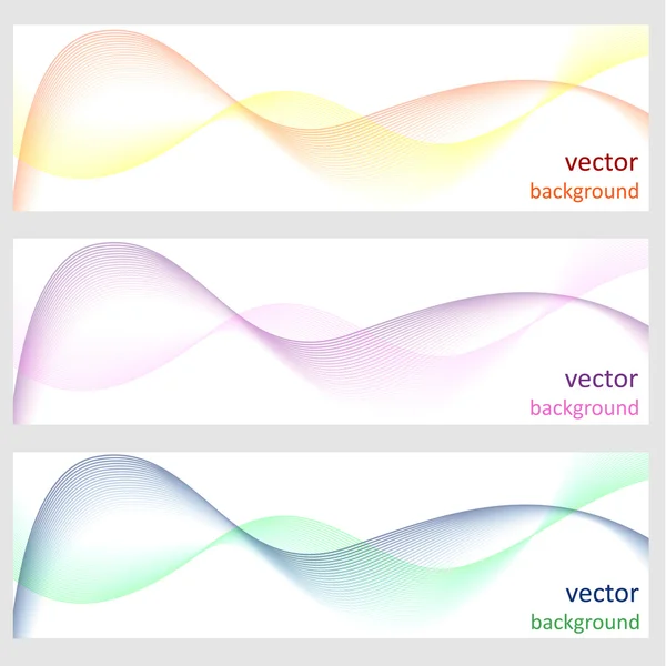 Set  abstract vector background — Stock Vector