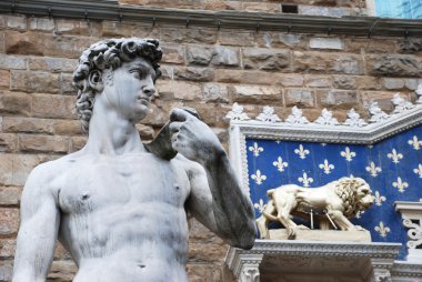 Michelangelo'nun David, Floransa - İtalya kopyası