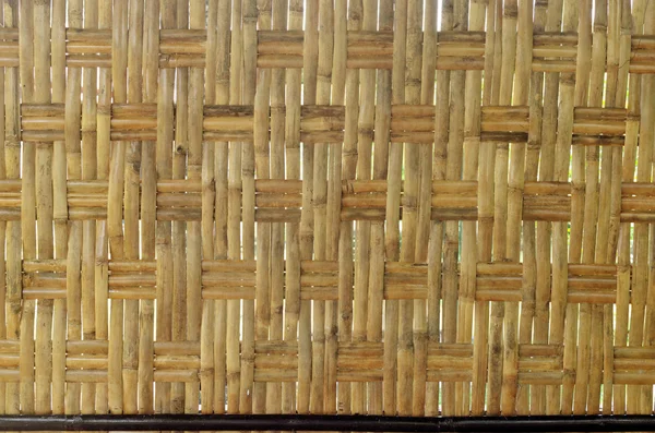 Bamboo woven wall — Stock Photo, Image