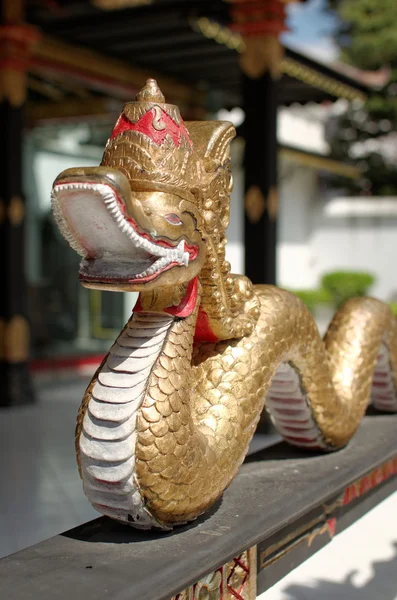 Dragon decoratie in Yogyakarta Sultanaat Palace — Stockfoto