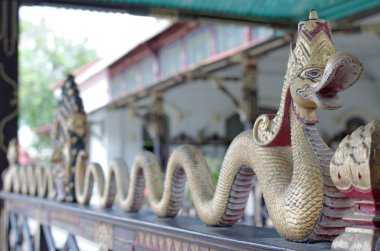 Yogyakarta Sultanlığı sarayında Dragon dekorasyon