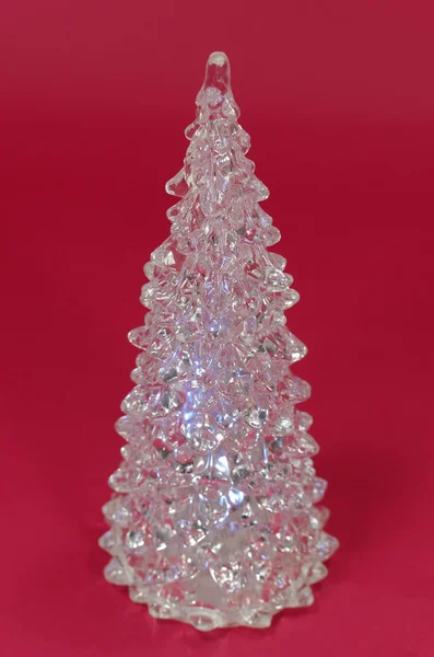Acrylic christmas tree — Stock Photo, Image